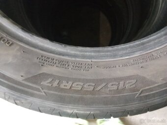 215/55 R17 letné - 3