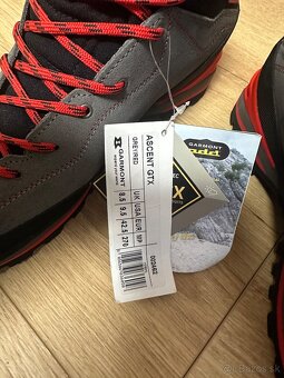 Garmont Ascent GTX sivé /červené - 3