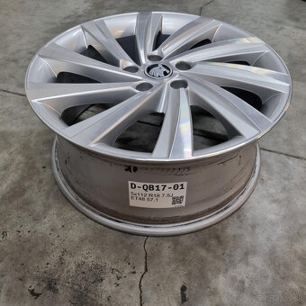Škoda hliníkové disky 5x112 R18 7,5J ET48 - 3