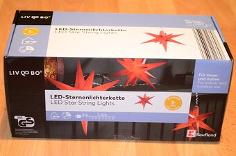 Svetelna LED retaz 3 hviezdy - 3