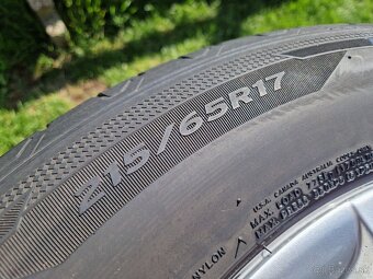 Letné pneumatiky na diskoch 215/65 R17 - 3