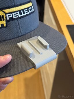 Predám držiak kamery na čapicu GoPro Hero, DJI action - 3