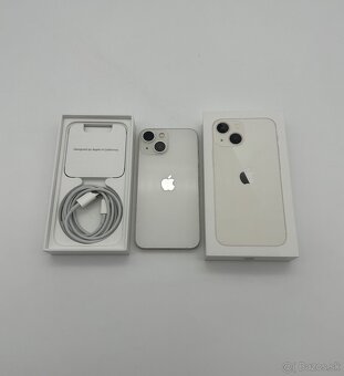 iPhone 13 Mini 128GB Starlight (100% Batéria) + ZÁRUKA - 3