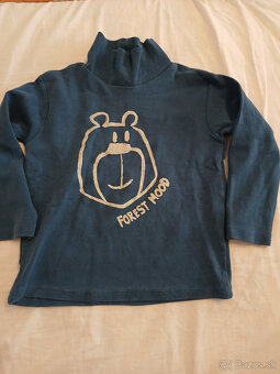 Tricka s dlhym rukavom 98-104,uplne nova mikina 110 - 3