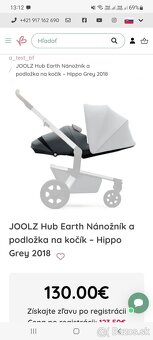 Joolz hub+, + nánožník a podložka - 3