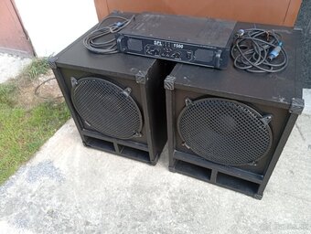 Basové bedne a zosilňovač za 290€ - 3