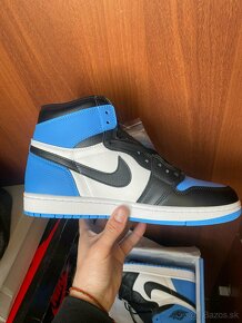 Nike Air Jordan 1 Retro High OG University Blue Shoes - 3