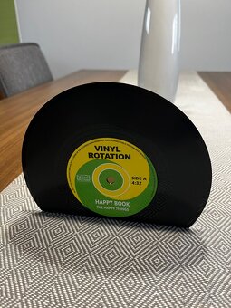 Držiak / stojan na LP platne alebo knihy - 3