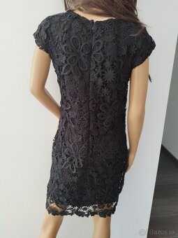 Elegantné čierne šaty. L/40 - 3