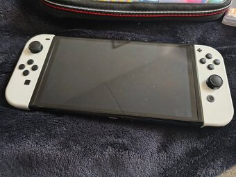 Switch nintendo OLED white - 3