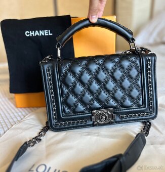 Čierna kabelka chanel - 3