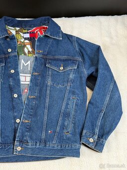 Riflová bunda Tommy Hilfiger, veľkosť M - 3