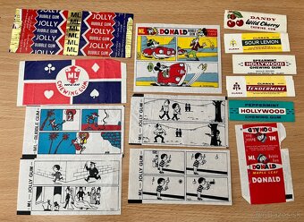 Staré retro etikety od piva smaltov, žuvačiek a znak SSSR - 3