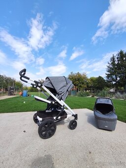 Kočík Britax Go Next grey melange 2-kombinácia plus vajíčko - 3