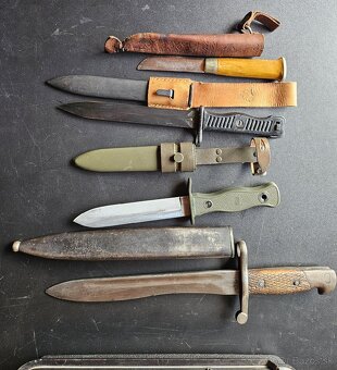 Bodáky, nože Španielsko Nemecko Juhoslávia Finsko - 3