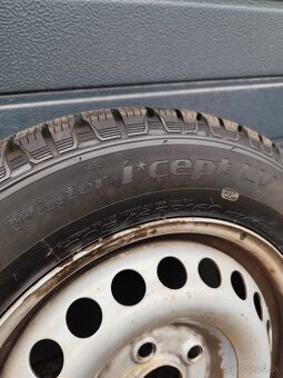 vw Transporter T5 T6 zimné pneu + disky - 3