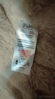 Predám zimnú dievčenskú bundu F@F - 3