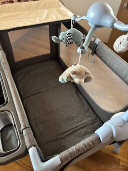 Cestovna postielka Kinderkraft Joy Blue - 3