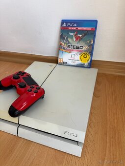 Playstation 4 white s ovládačom + 1x hra Steep - 3
