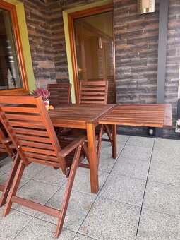 Záhradný jedálenský set IKEA - 3