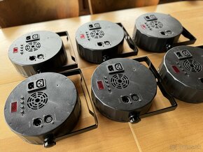 LED PAR 24x12w RGBW 11ks - dekoračné svetlá - 3