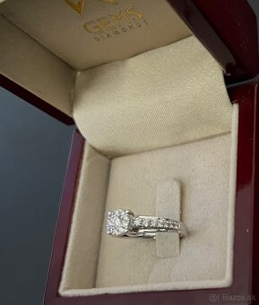 Briliantový zásnubný prsteň. - 3