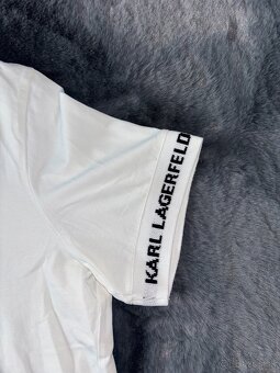 Tricko biele Karl Lagerfeld - 3
