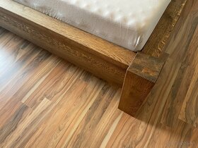 Luxusná dubová posteľ Megan - 3