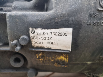 BMW Manuálna prevodovka GS6-53DZ - 3