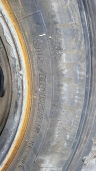 Predám kolesá na nákladné vozidlo mercedes man iveco scania - 3