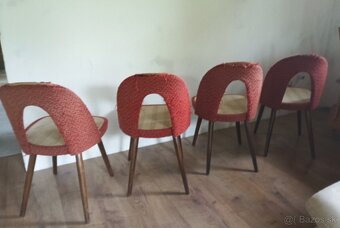 4 retro stoličky arch Sumann pre fa THONET - 3