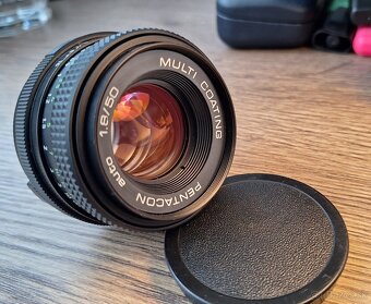 Vintage objektívy Helios, Pentacon, Jupiter výborný stav - 3