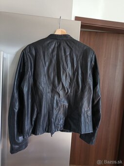 Kožená dámska bunda pravá mäkkučká koža L-XL - 3