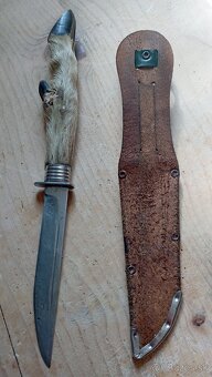 Starý poľovnícky nôž... - 3