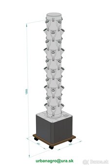 Hydroponická veža / Hydroponic tower - 3