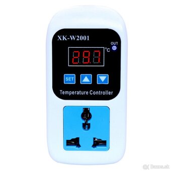 Digitálny regulátor teploty, termostat, zásuvka 110V-220V - 3