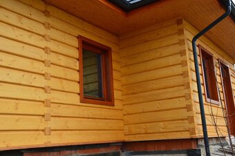 Chaty na kľúč , tesárske práce - 3