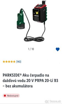 Čerpadlo parkside aku - 3