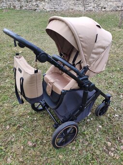 KINDERKRAFT Kočík 2v1 Prime 2 Beige - 3