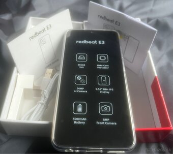 RedBeat E3 Android14 & 2.0 GHz Octa-Core &12GB RAM+256GB ROM - 3