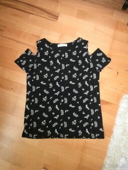 Tricko s odhalenymi plecami L Promod - nove - 3