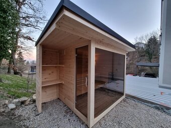 Exteriérová sauna - 3