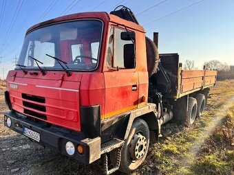 Tatra 815 - valník s Hydraulickou rukou HIAB 125-2 - 3