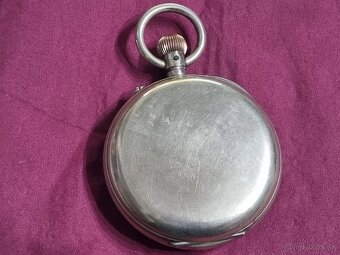 Obrovské vreckové 8 dňové hodinky. - 3