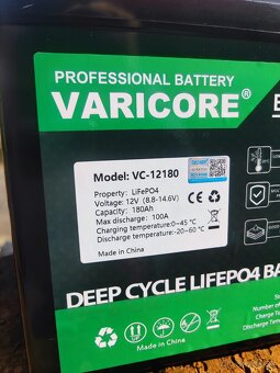 LiFePo4 batéria + nabíjačka - 3
