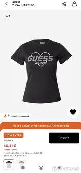 Predám krásne tričko GUESS - 3