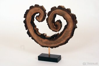 Dekoratívna plastika - srdce. - 3