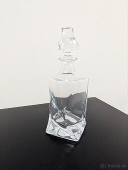 Krištáľová Karafa Bohemia quadro - 3