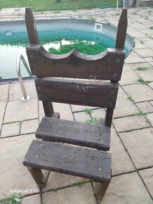 Masiv dubové stoličky - 3