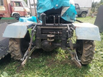 Malotraktor domácej výroby 4x4 - 3